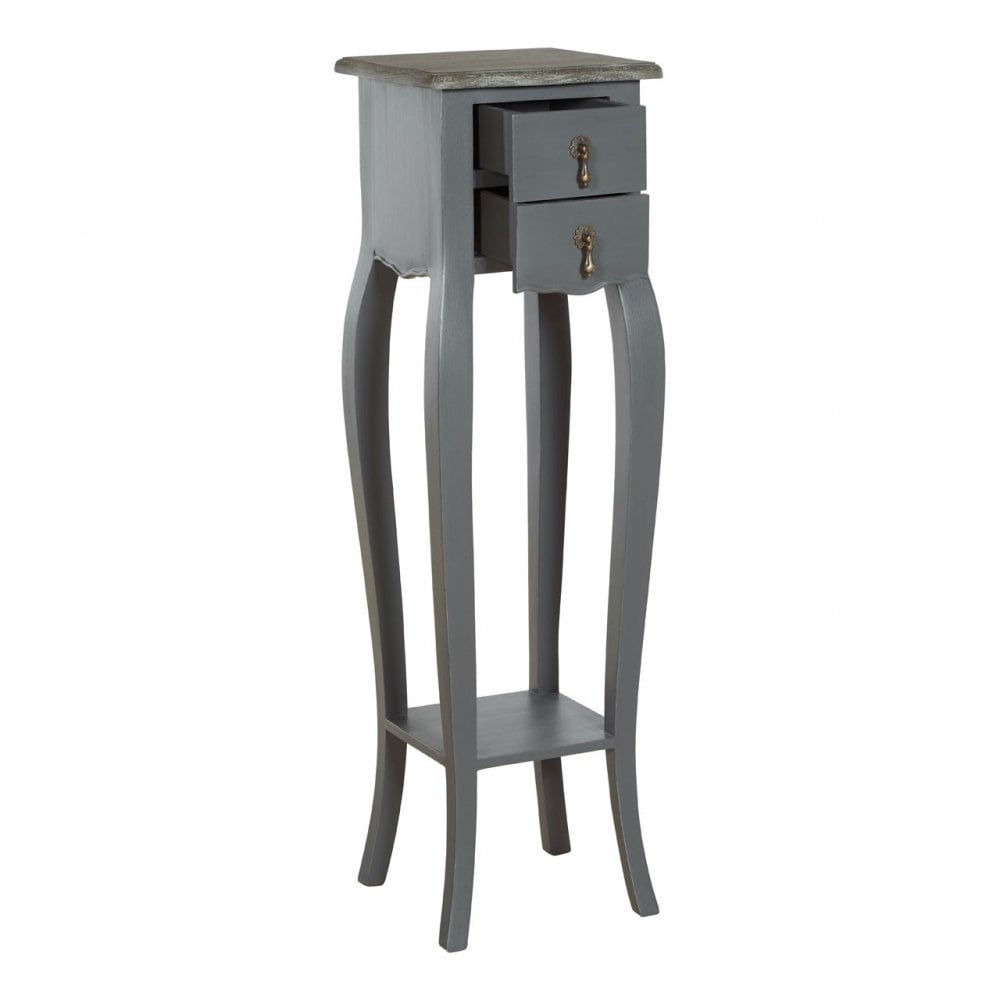 Charles Flower / Plant Stand, Bayur Wood, Oak Veneer