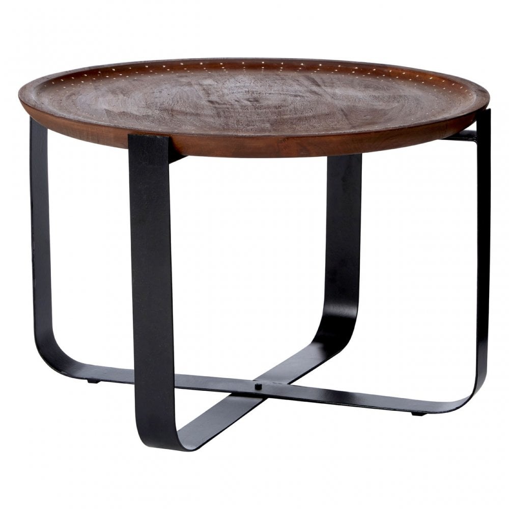Hamish Round Table, Iron, Wood, Bronze