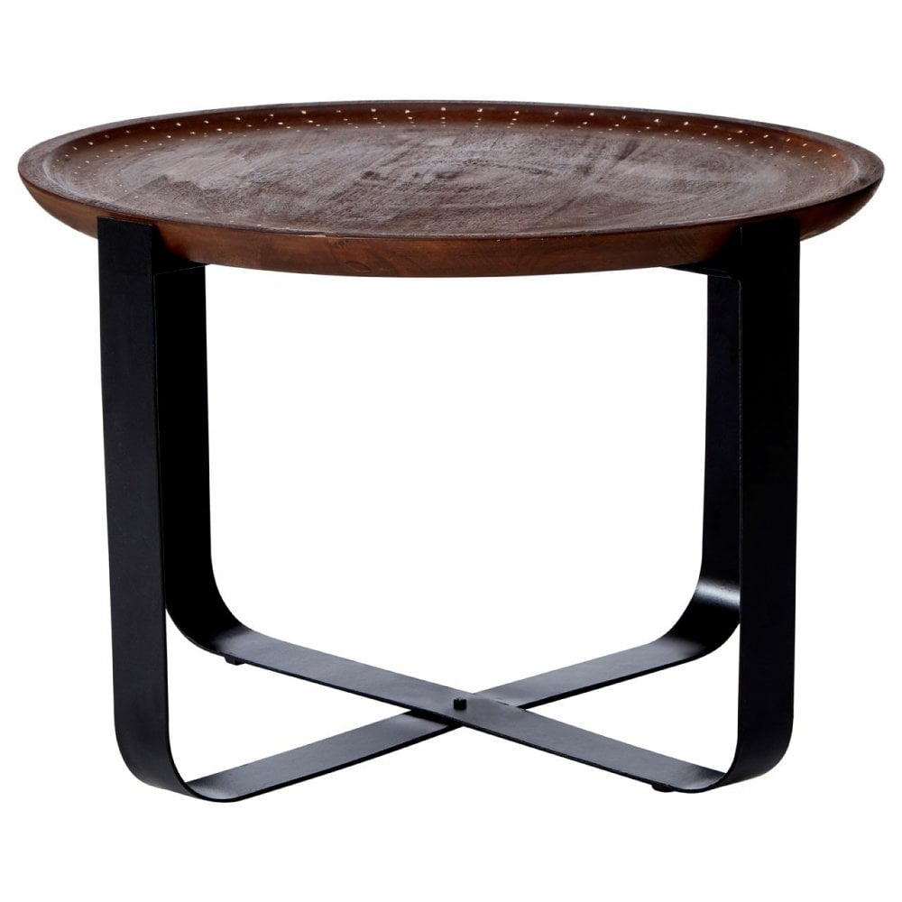 Hamish Round Table, Iron, Wood, Bronze