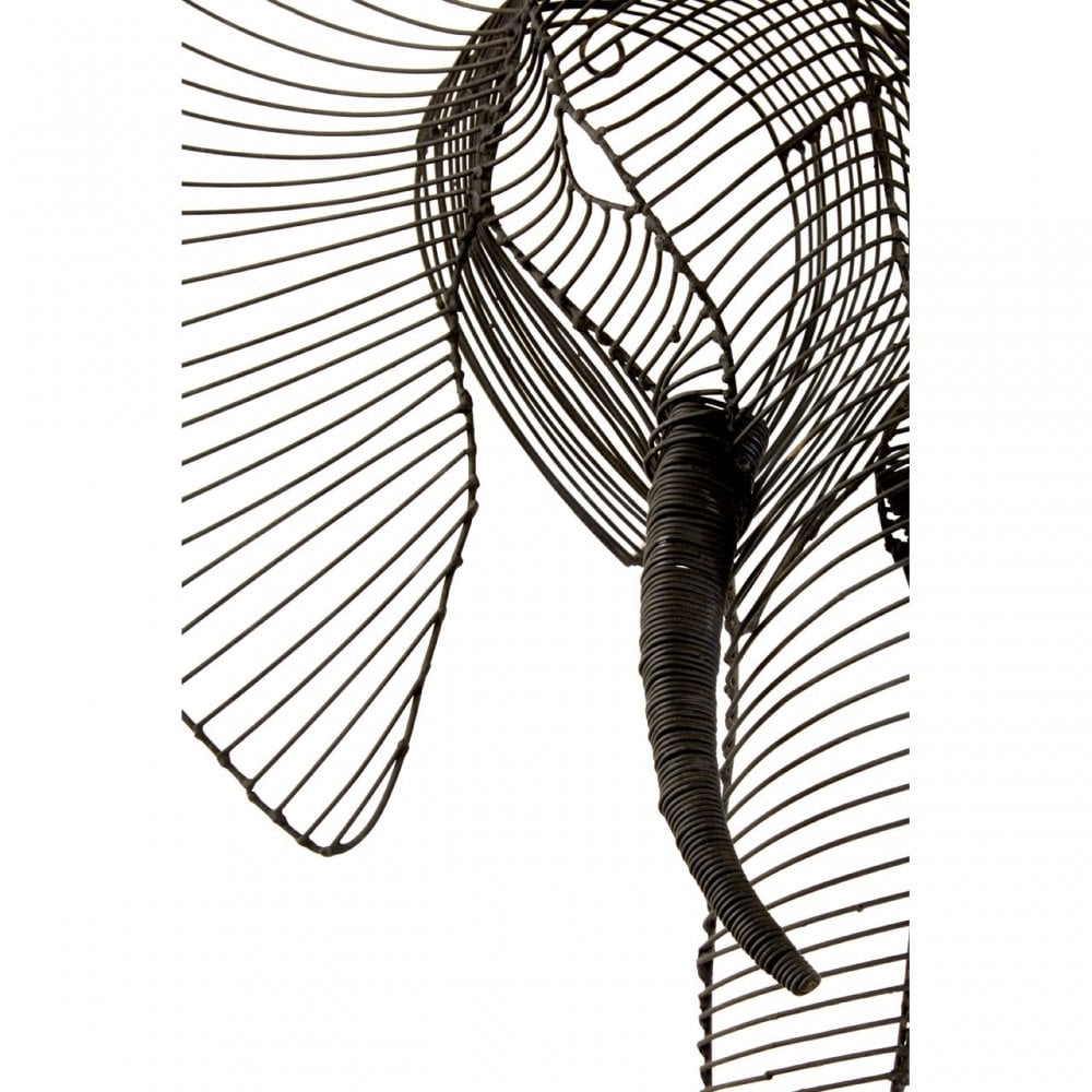 Zania Elephant Head, Black