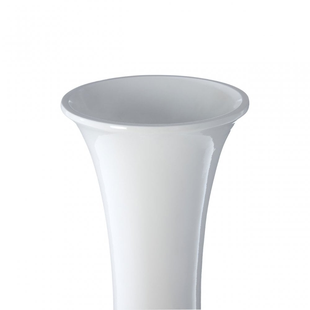 Josten Medium Planter, Fibreglass, White