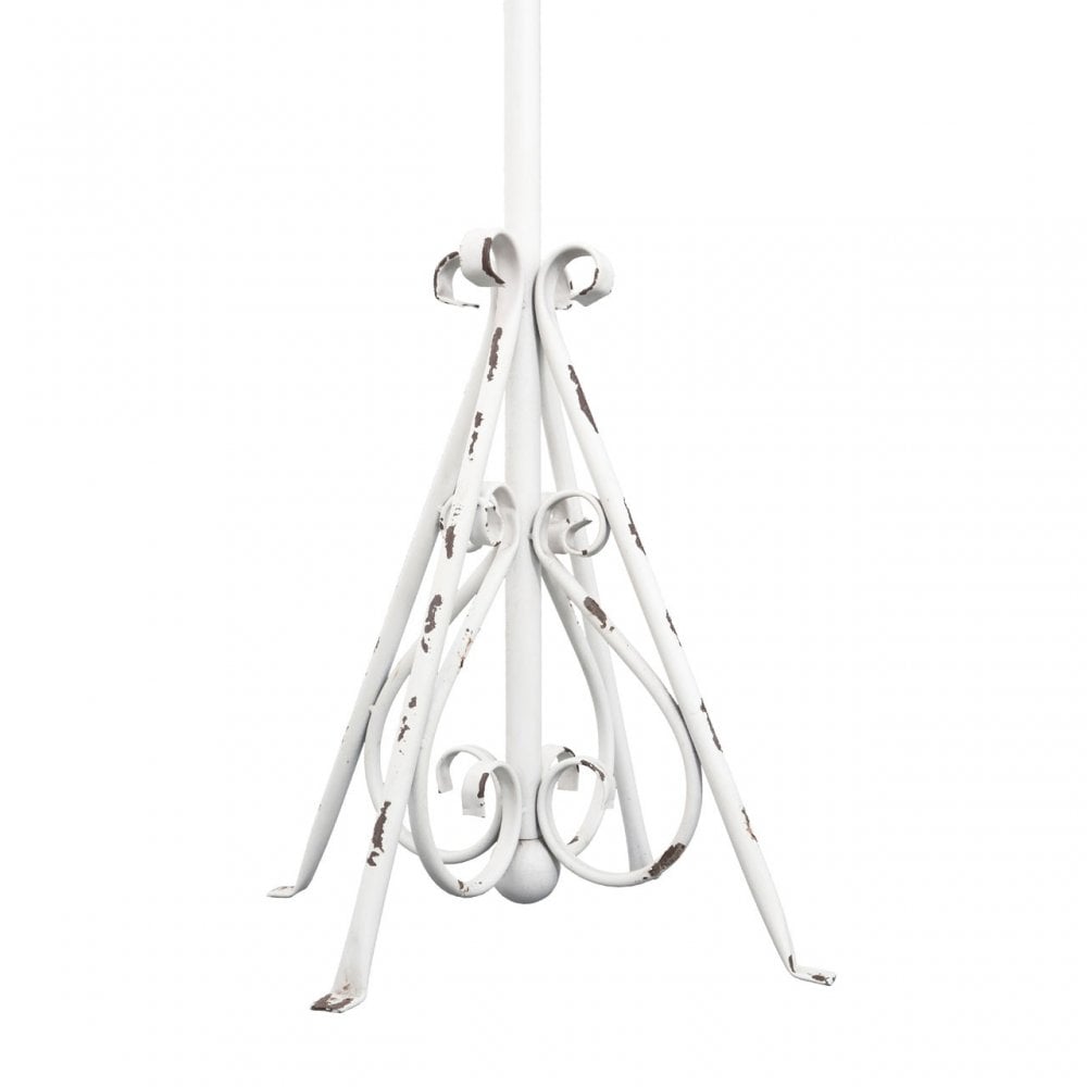 New York Loft Coat Stand, Metal, White