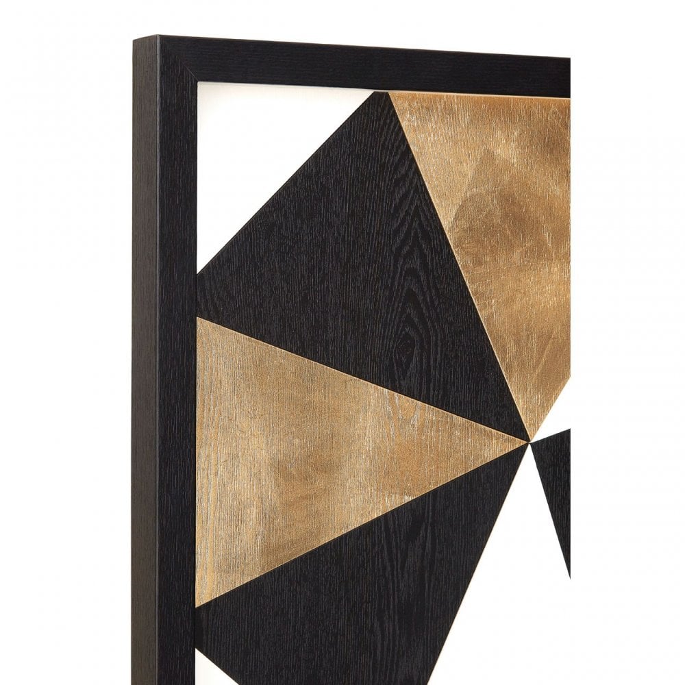 Modello Multi Geo Wall Art, Glass, Pine Wood