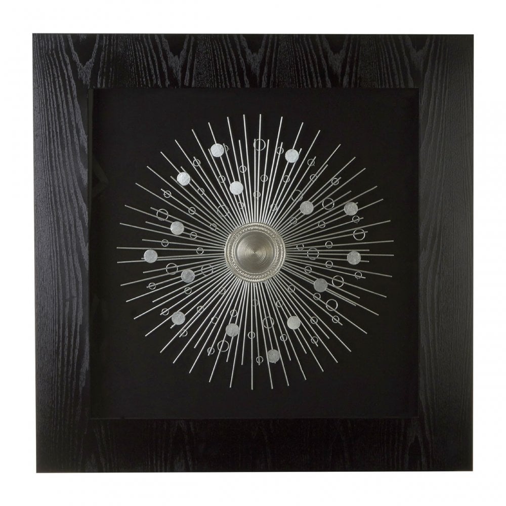 Wall Art, Wood, Black