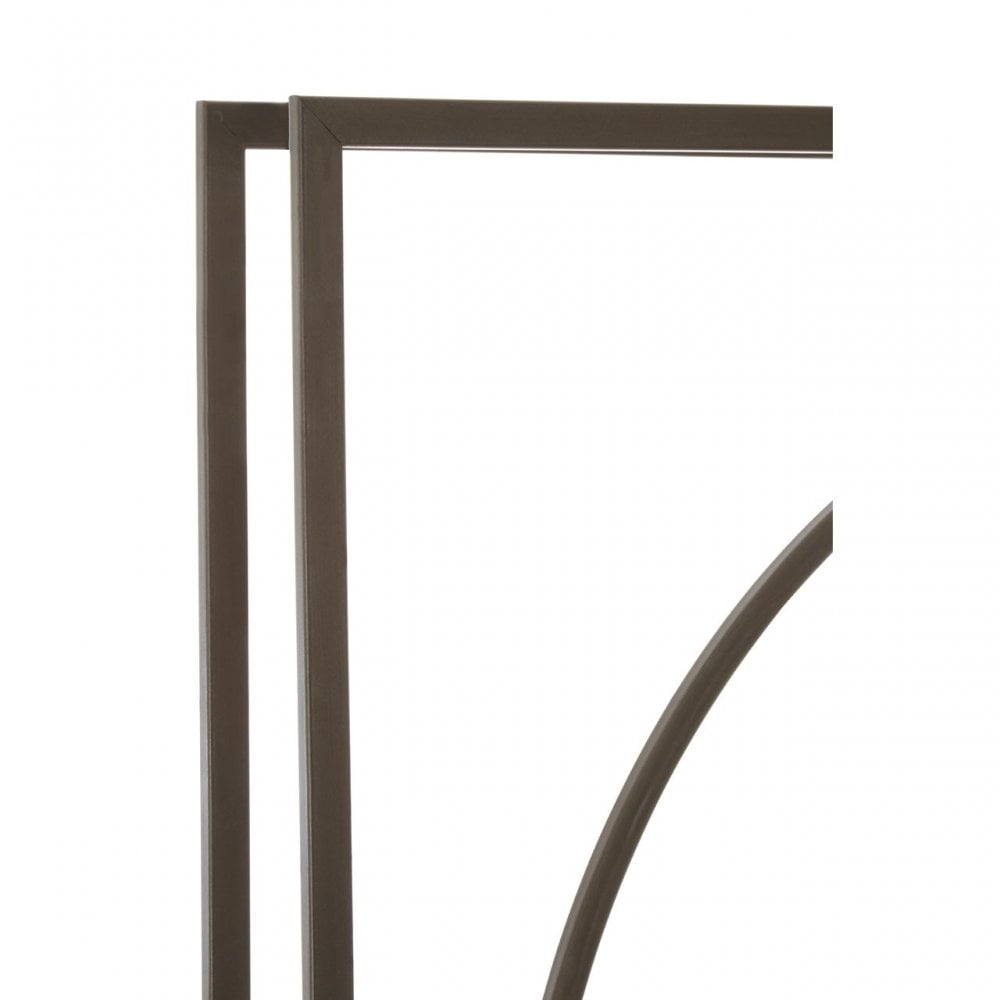 Unity Rust Finish Wall Clock, Copper