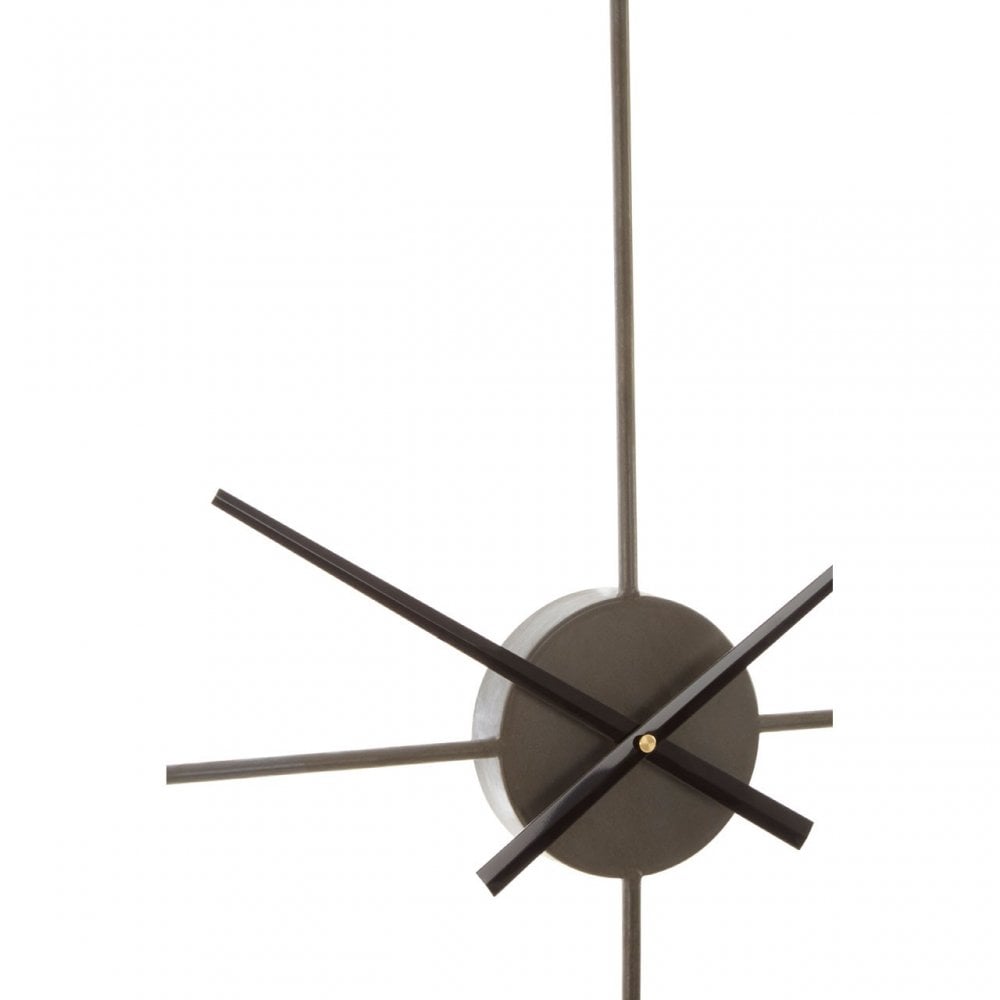 Unity Rust Finish Wall Clock, Copper
