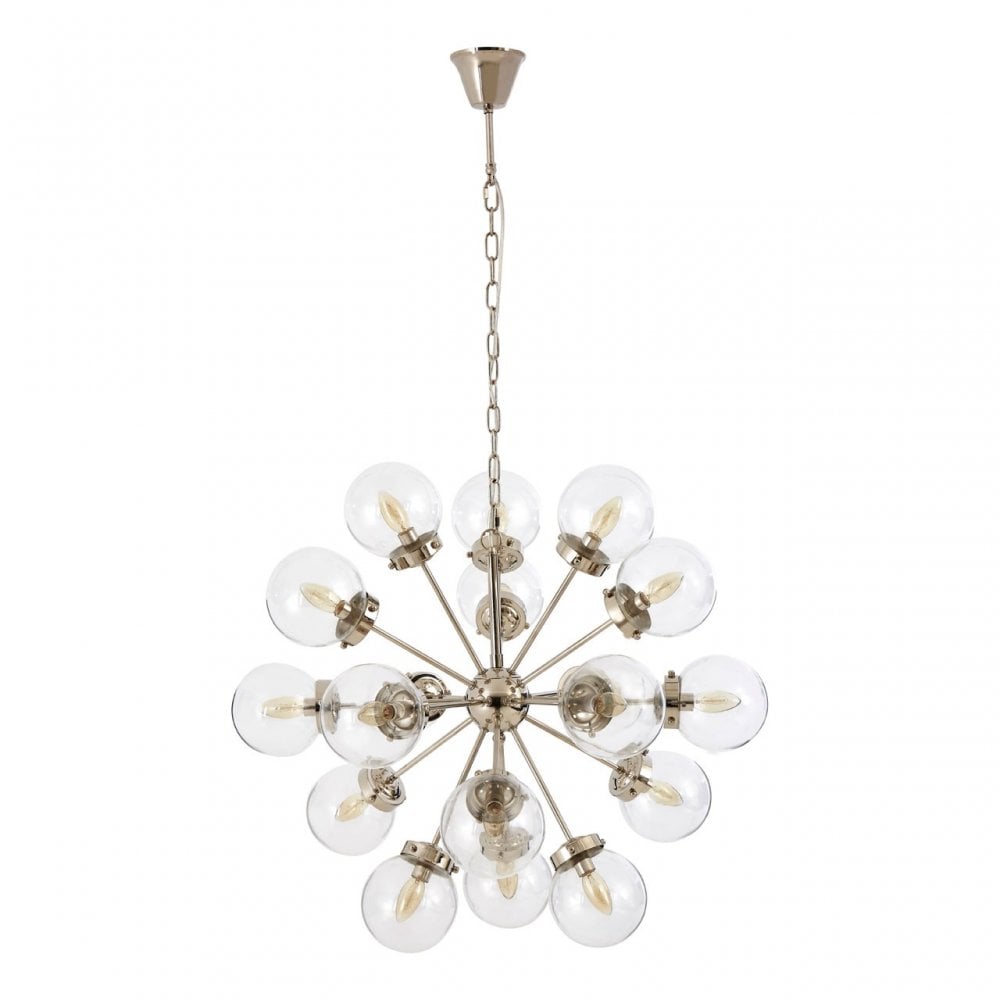 Asterid Pendant Light, Silver