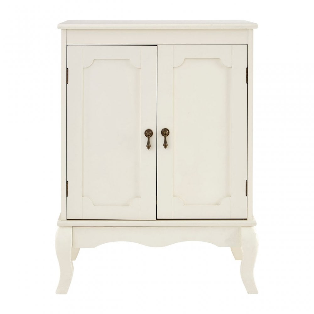 Marcella Cabinet, Wood, Cream