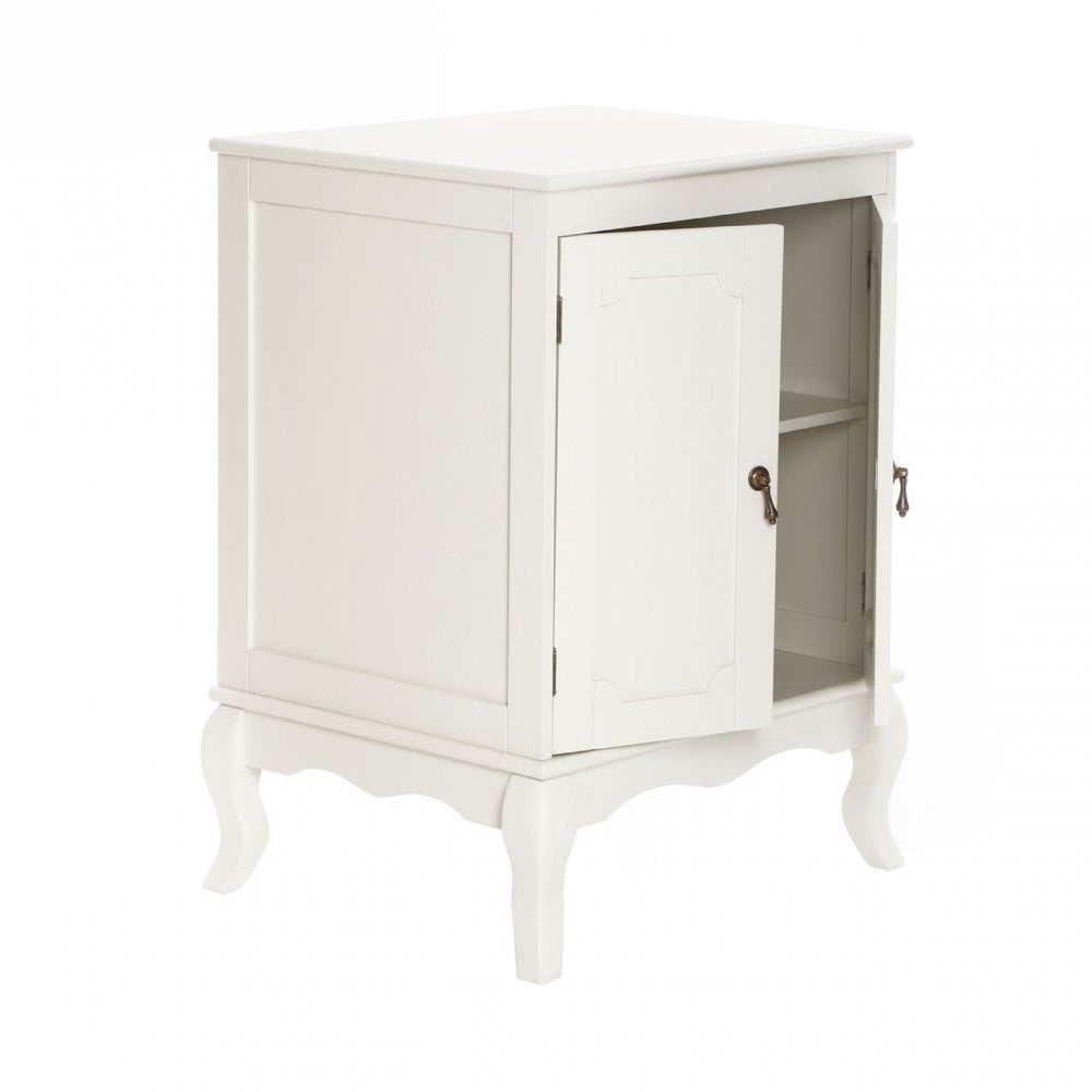 Marcella Cabinet, Wood, Cream