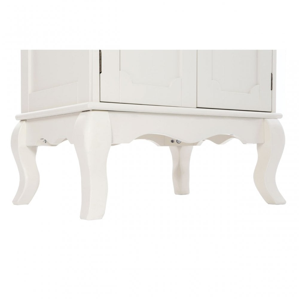 Marcella Cabinet, Wood, Cream