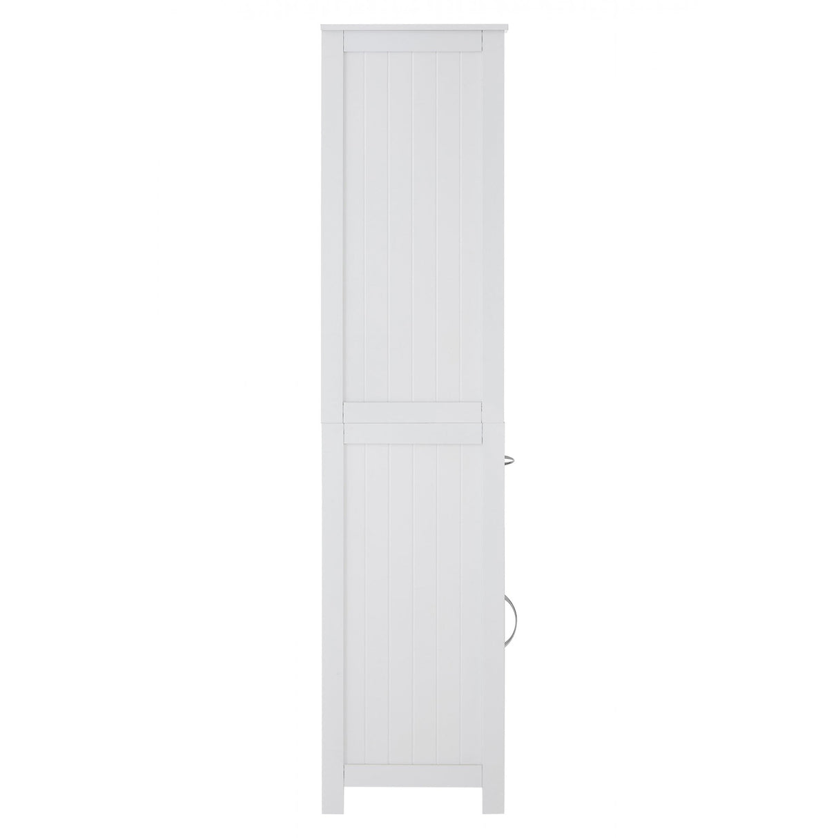 Portland Tall Cabinet, Wood, White