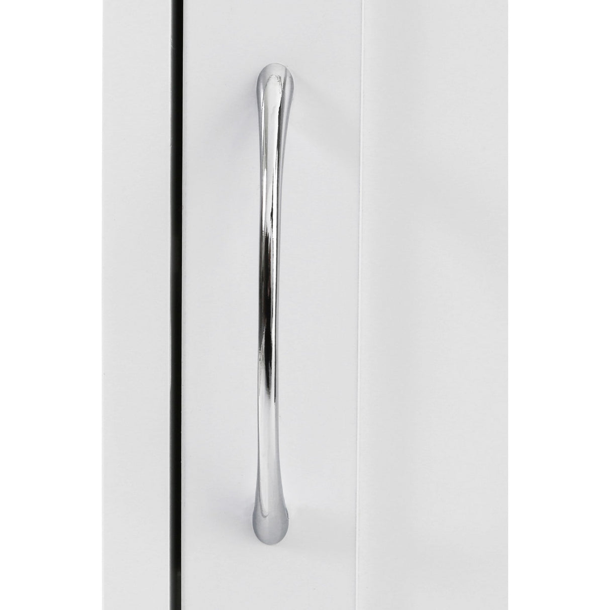 Portland Tall Cabinet, Wood, White