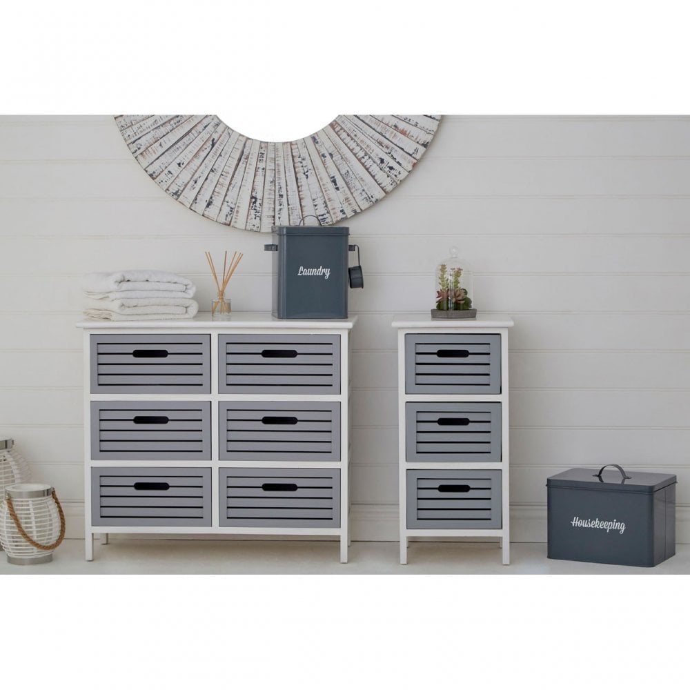 Vermont Unit, Paulownia Wood, Grey