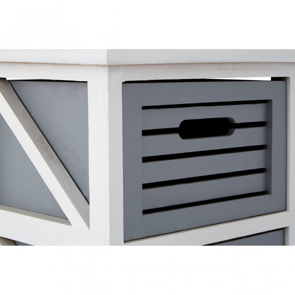 Vermont Unit, Paulownia Wood, Grey