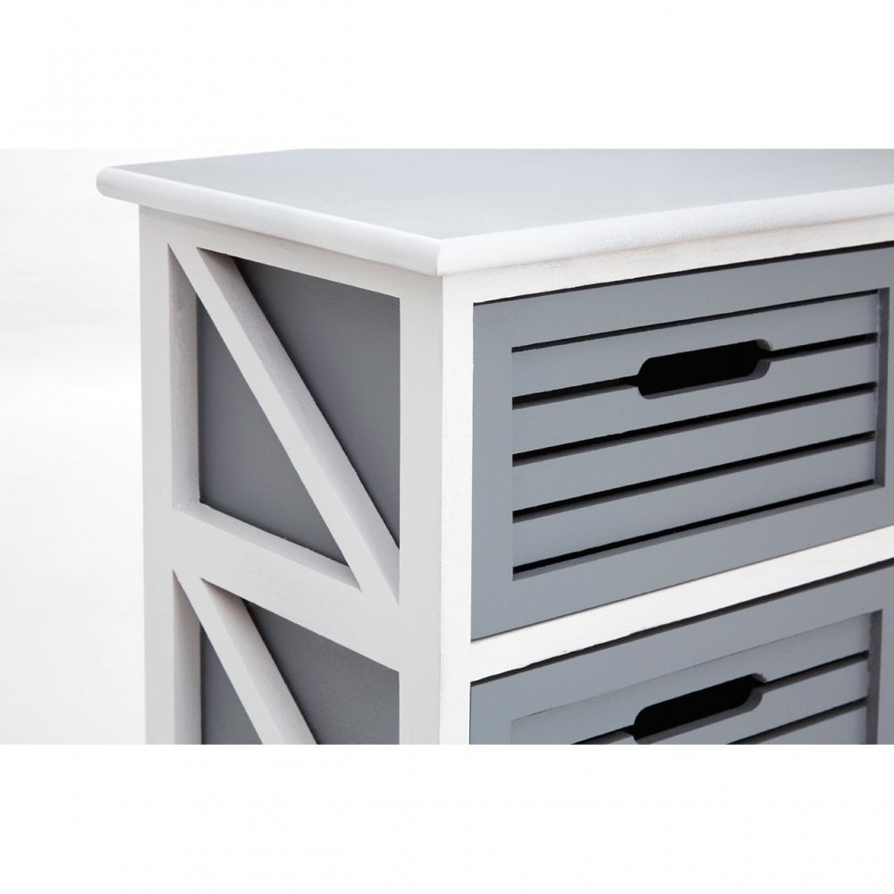 Zloop Unit, Paulownia Wood, Grey