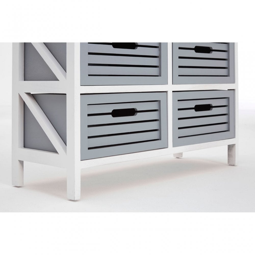 Zloop Unit, Paulownia Wood, Grey