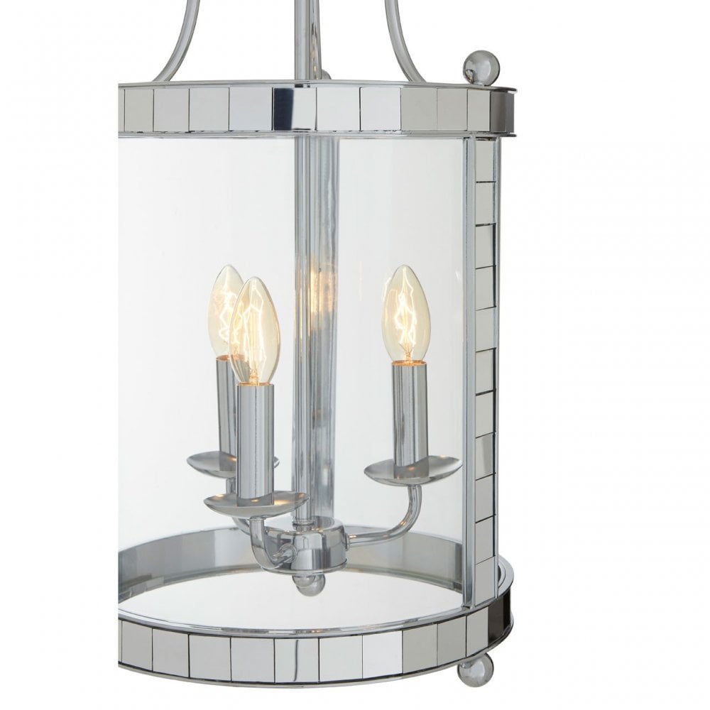 Tuskin Pendant Light, Glass, Iron