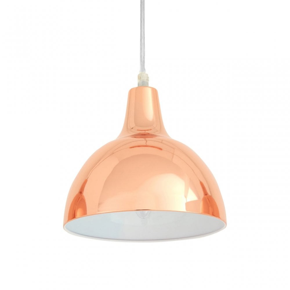 Jasper 3 Pendant Light, Metal, Copper