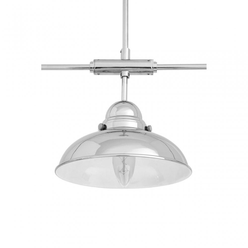 Jasper 3 Pendant Light, Stainless Steel, Silver