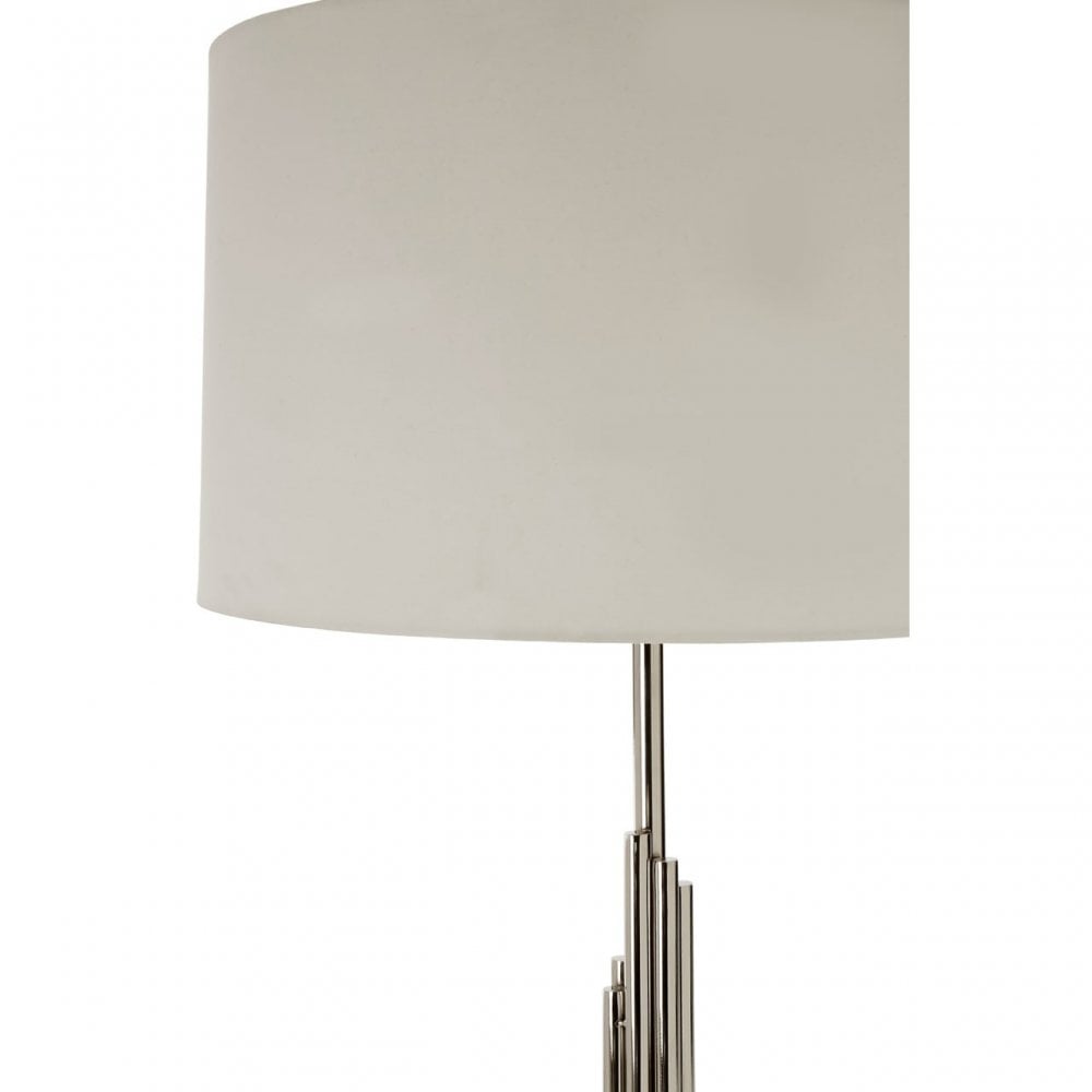 Mallo Floor Lamp, Stainless Steel, Silver