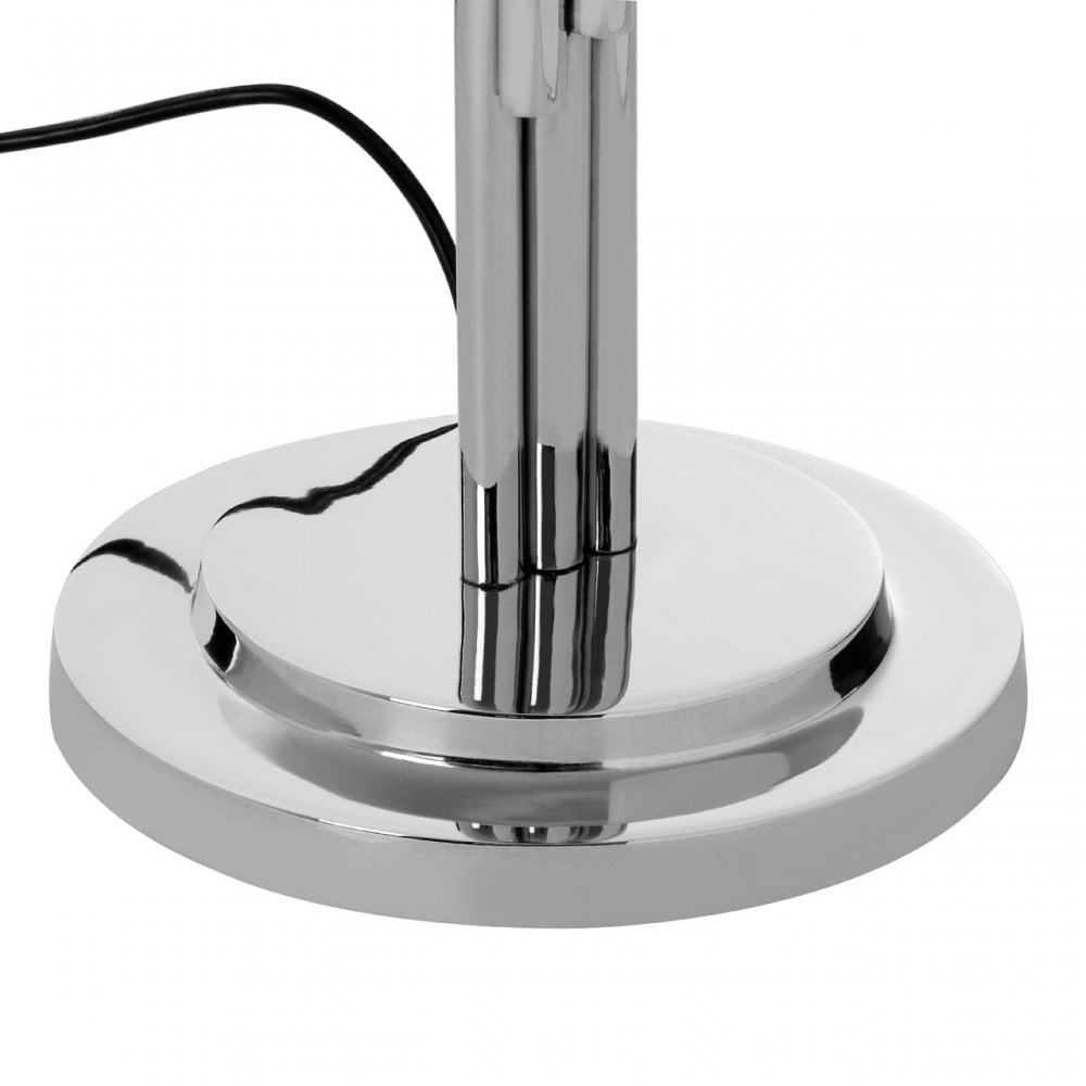 Mallo Floor Lamp, Stainless Steel, Silver