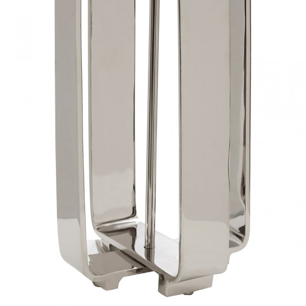 Argent Table Lamp, Aluminium, Silver