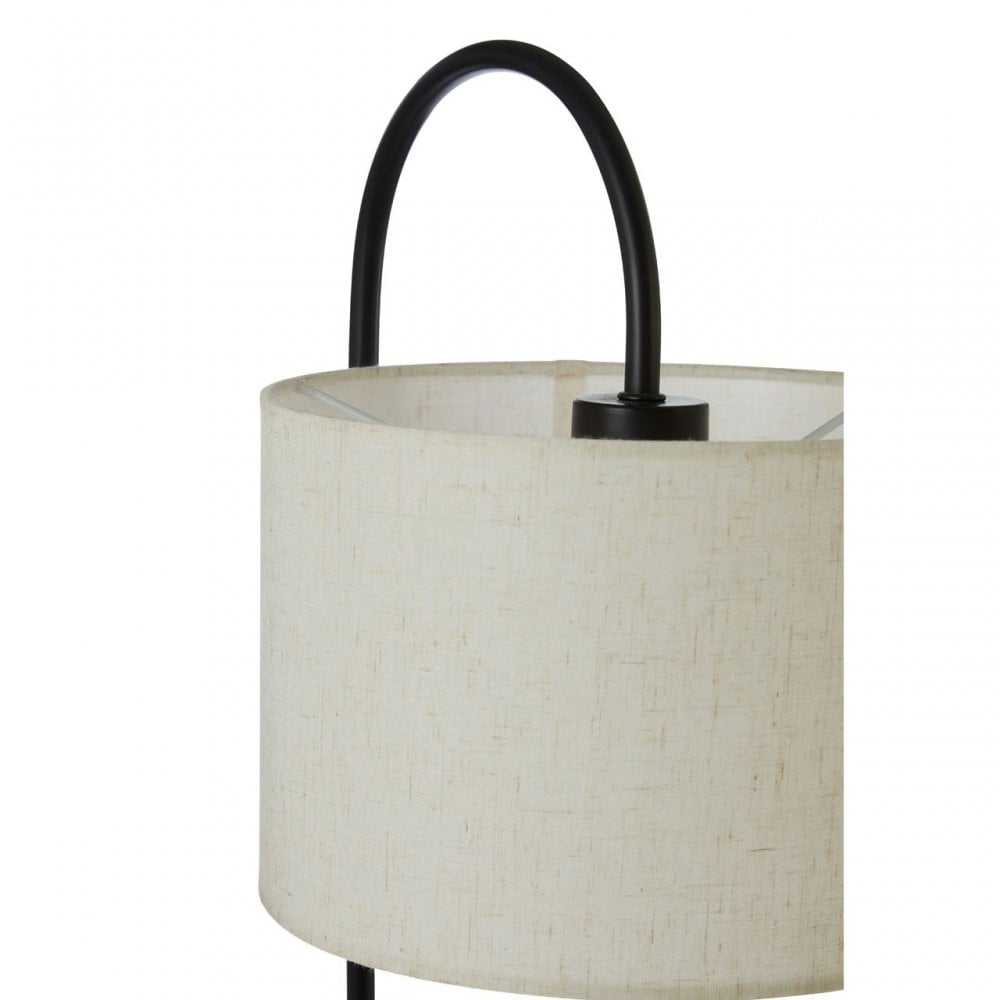 Murdoch Curve Table Lamp, White