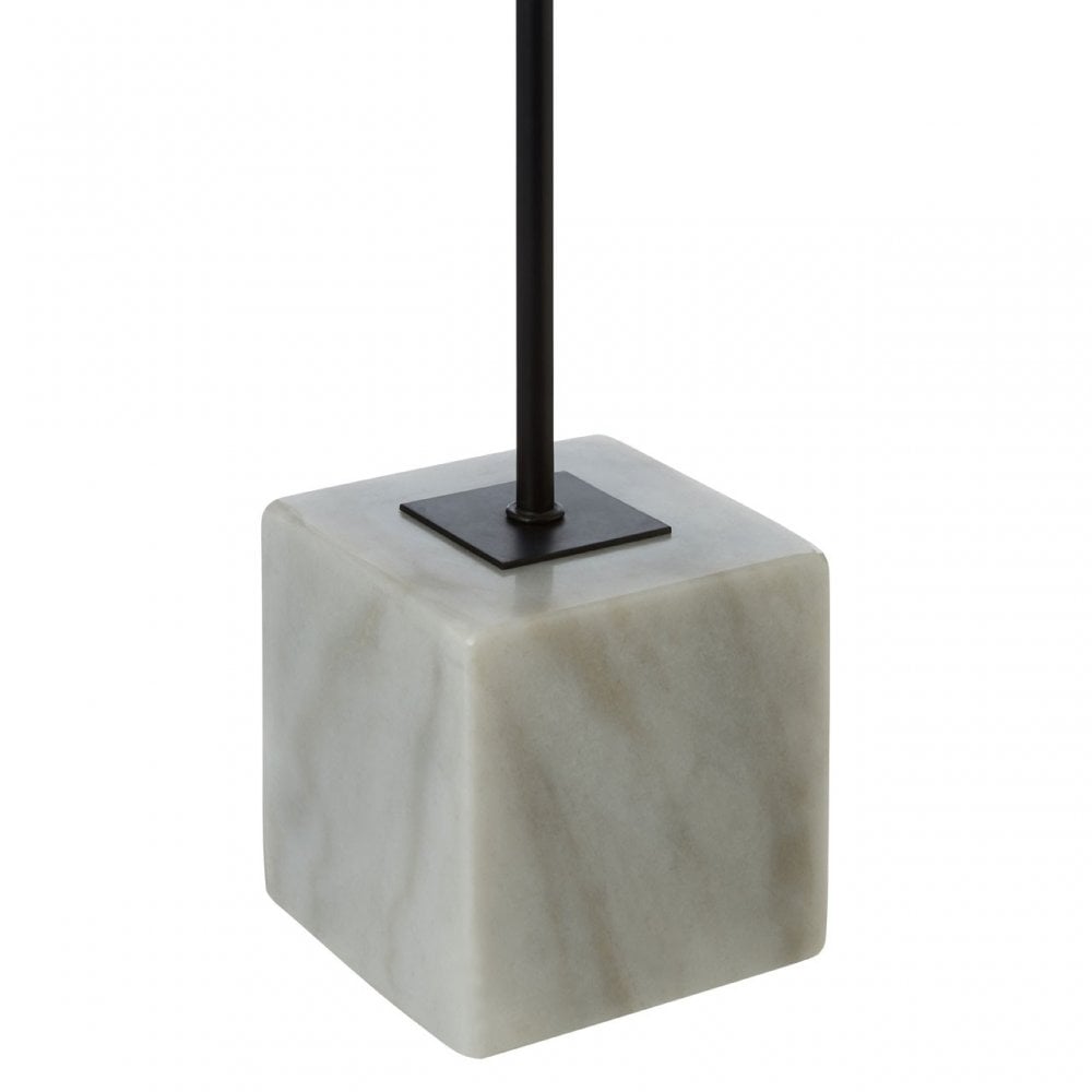 Murdoch Curve Table Lamp, White