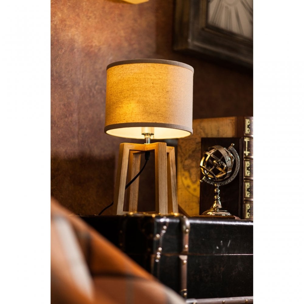 Lea Table Lamp, Natural