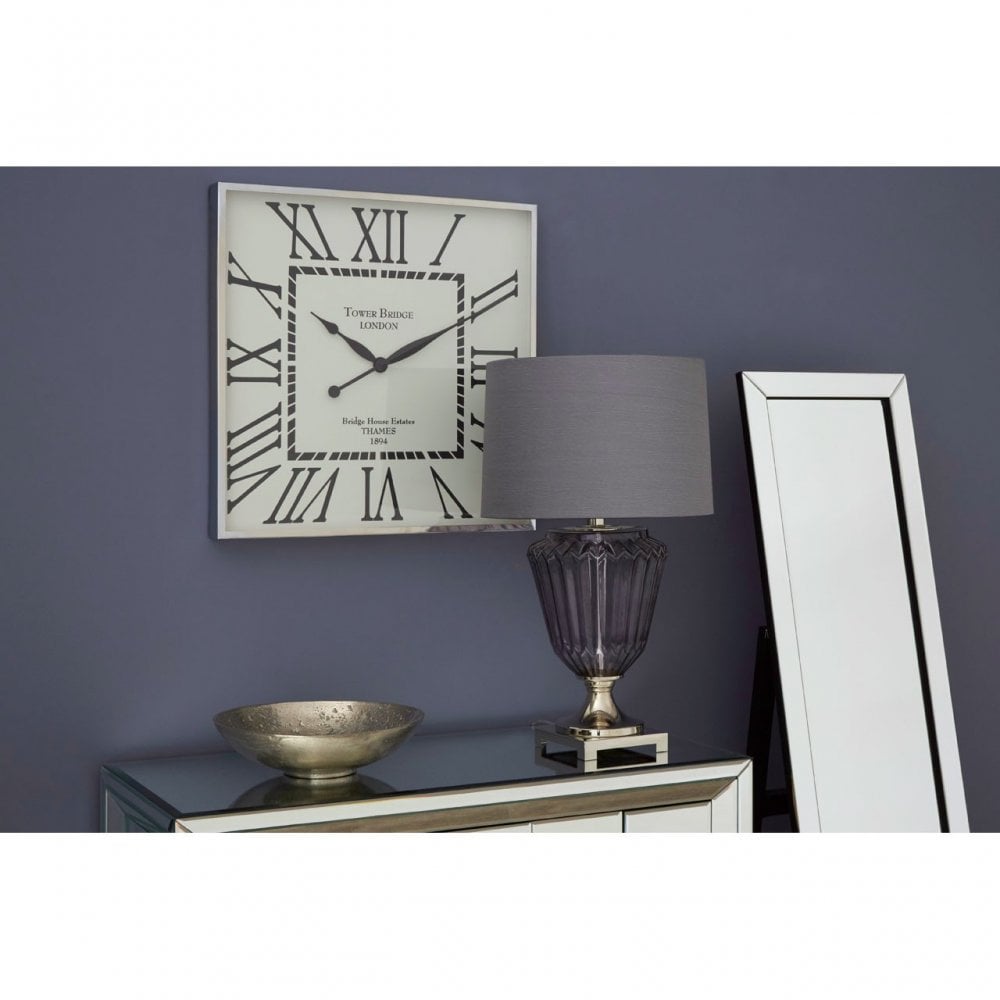 Annot Table Lamp / EU Plug, Glass, Silk, Clear