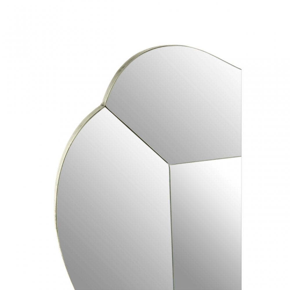 Gavri Wall Mirror, Silver