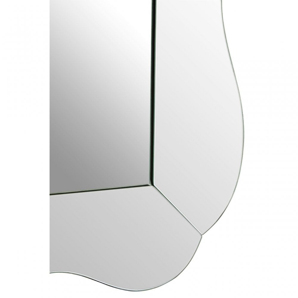 Gavri Wall Mirror, Silver
