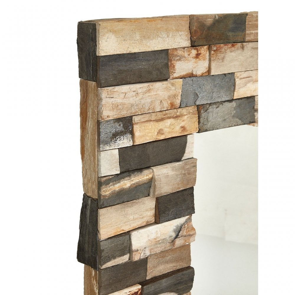 Artefacto Tile Wall Mirror, Multi-Coloured