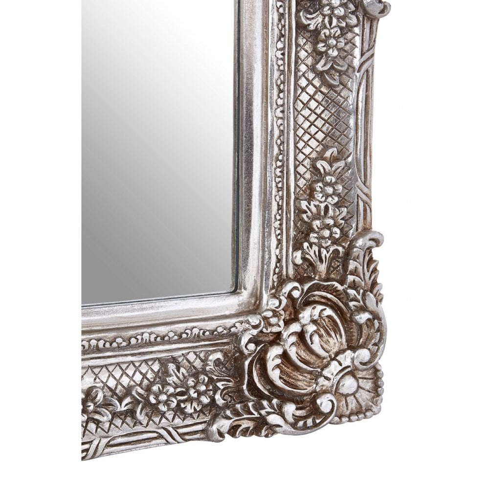 LaMon LaMon Marseille Champagne Wall Mirror, Fibreglass, Mirrored Glass, Silver
