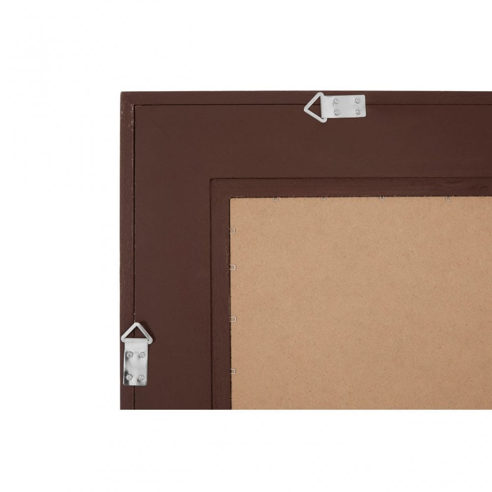 Gail Ash / Gold Frame Wall Mirror, Mirrored Glass, Wood, Silver