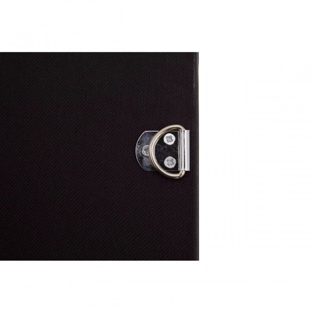 Black/White Genuine Cowhide Wall Mirror, Cowhide, Mirrored Glass, Stainless Steel, Black