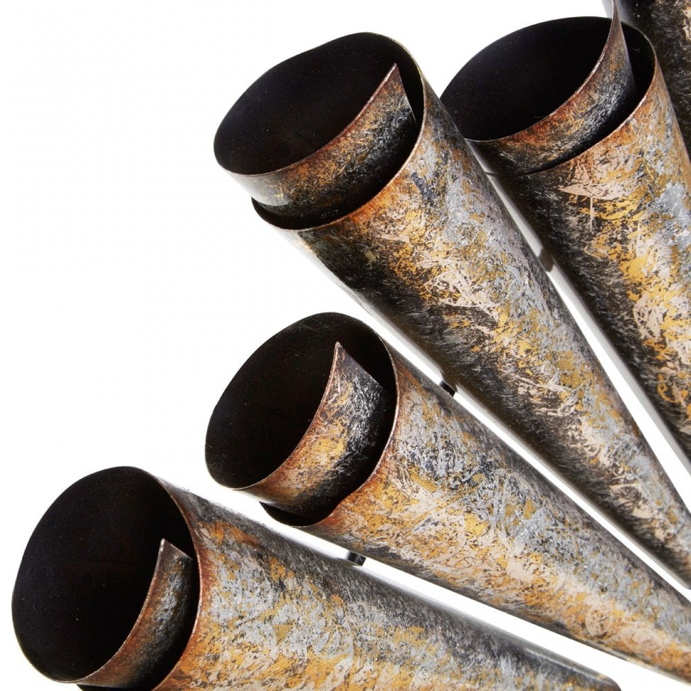 Tribeca Silver Wall Mirror, Iron, Mirrored, Silver