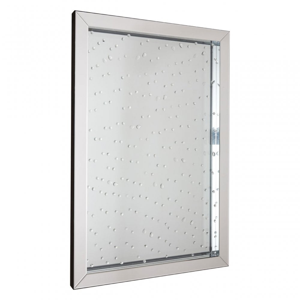 Wall Mirror, Chrome, Mirrored Glass