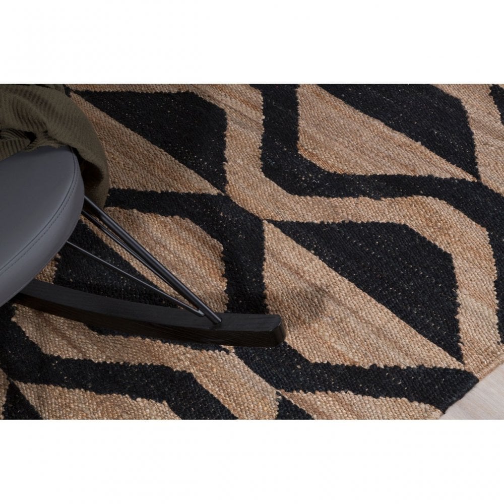 Stitch Large Hemp Rug, Jute