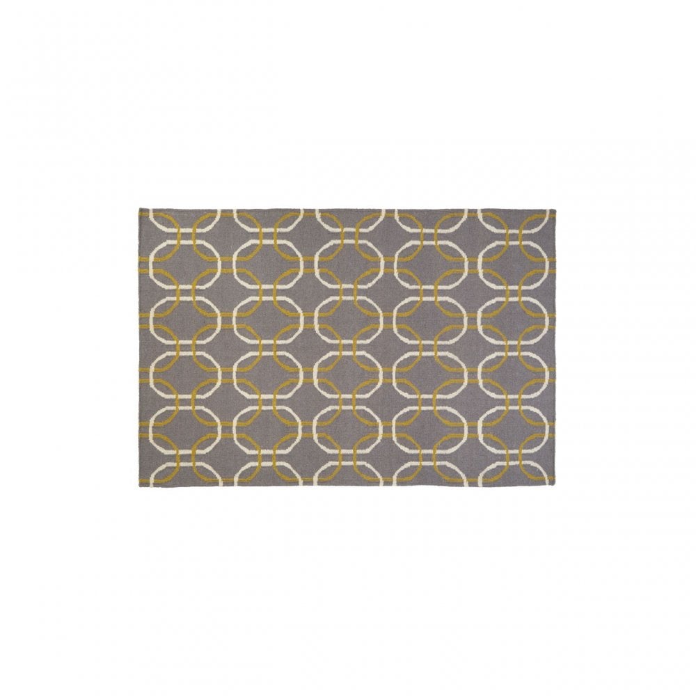 Oslo Rug, Cotton / Wool 20 / 80, Grey