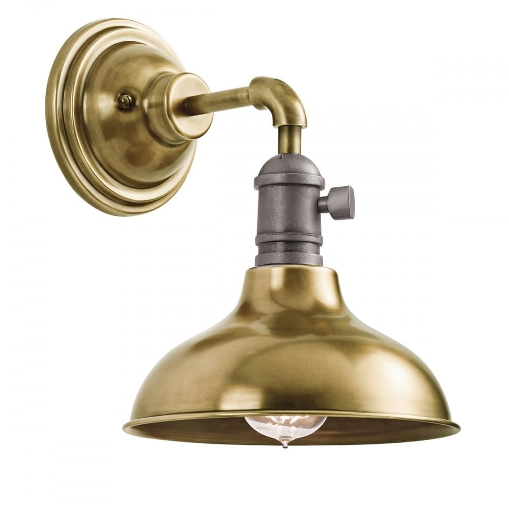 Timeless Brass Cobson Wall Sconce Light