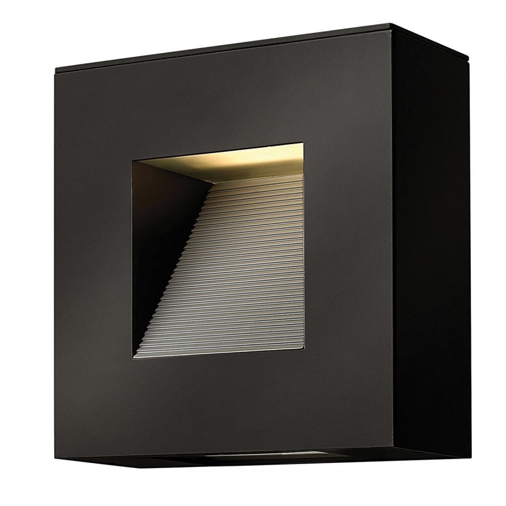 Luna Modern Wall Light in Sleek Satin Black Finish