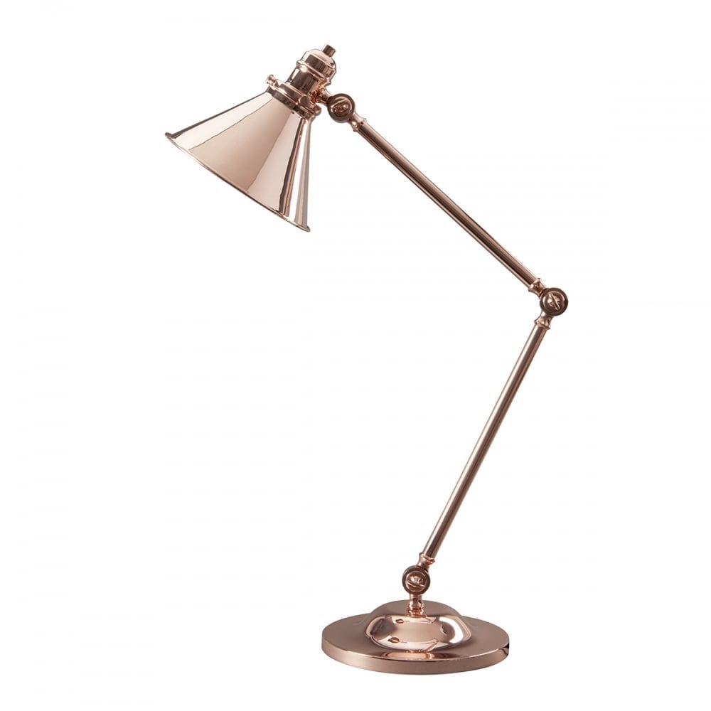 Elegant Provence Copper Table Lamp