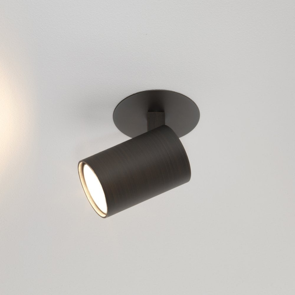 Ascoli Recess Spotlight in Elegant Bronze Finish