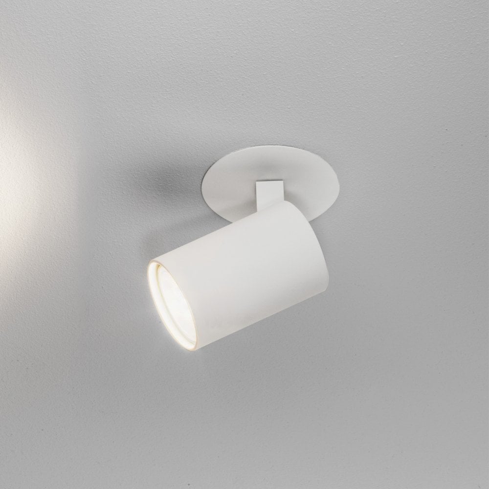 Ascoli White Recessed Ceiling Spotlight
