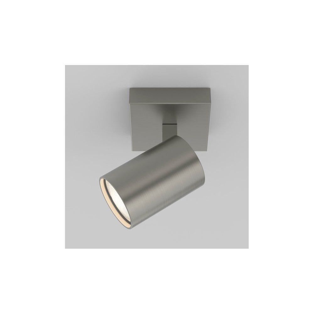 Ascoli Matt Nickel Single Spotlight Fixture