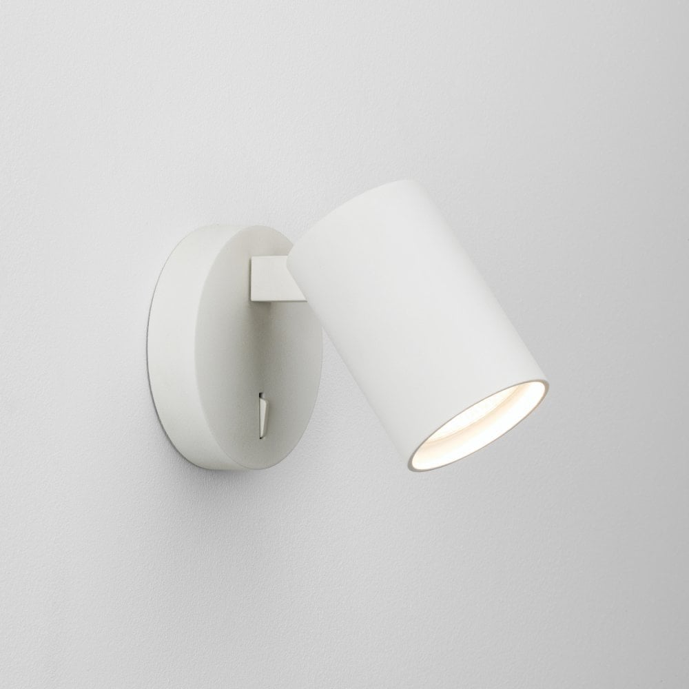 Ascoli White Switched LED Spotlight Fixture