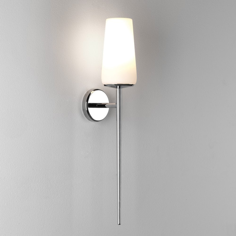 Deauville Chrome Wall Light - Modern Elegance for Bathrooms