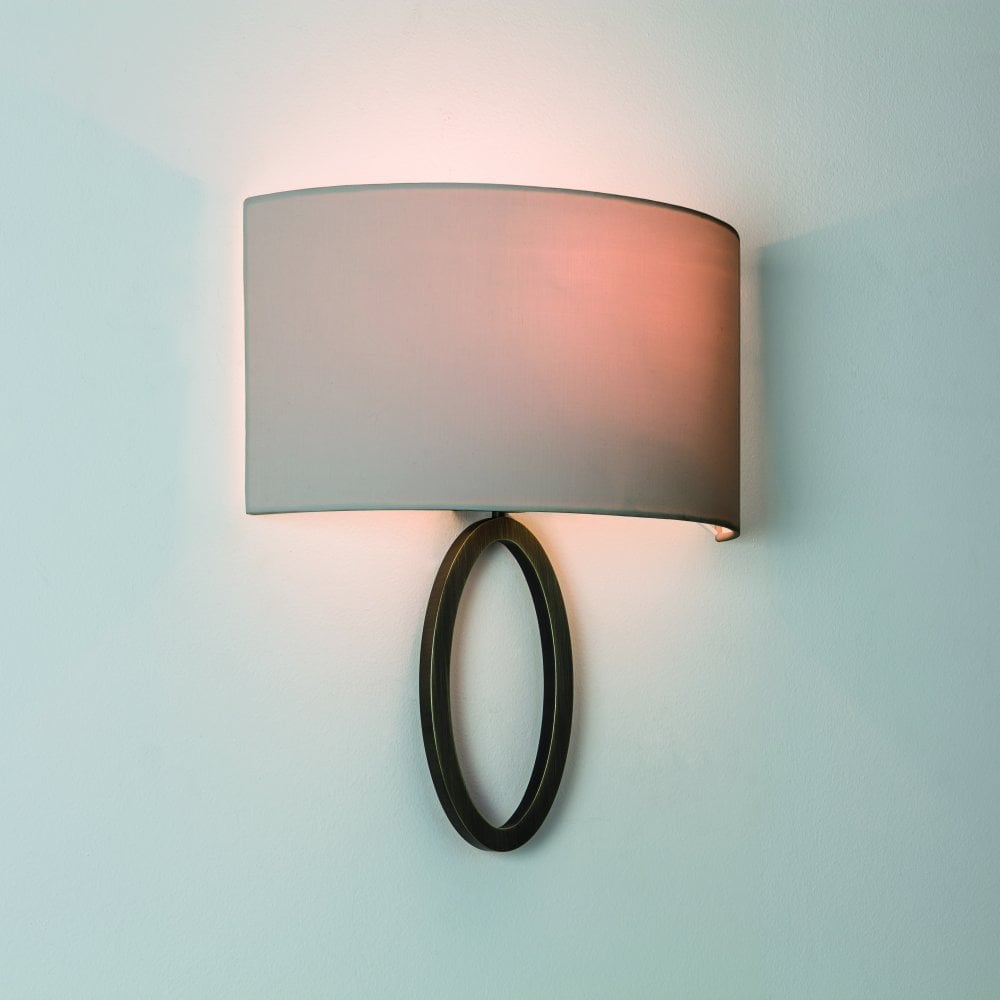 Bronze Lima Loopy Wall Sconce Light Fixture