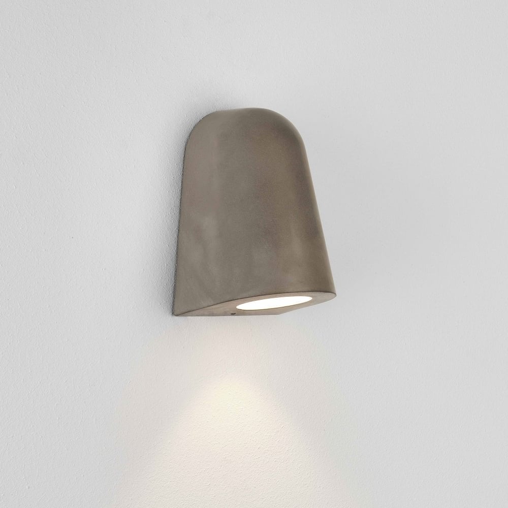 Concrete Mast Outdoor Wall Sconce Light